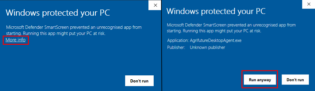 Microsoft Defender prevented an unrecongised app